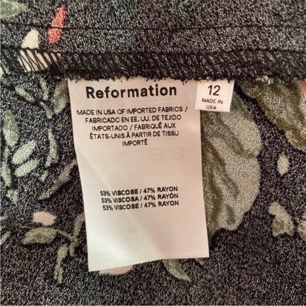 NEW Reformation Celestia Dress Hayden 12 - Picture 11 of 17